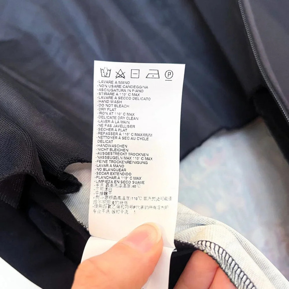 Just Cavalli Black Geometric Floral Designer Colorblock Bodycon Mini Dress XS - Picture 10 of 12